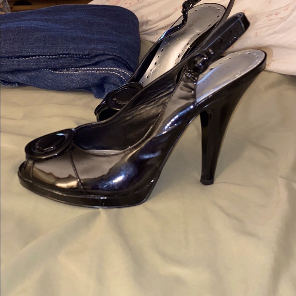 Bcbg girls black heels